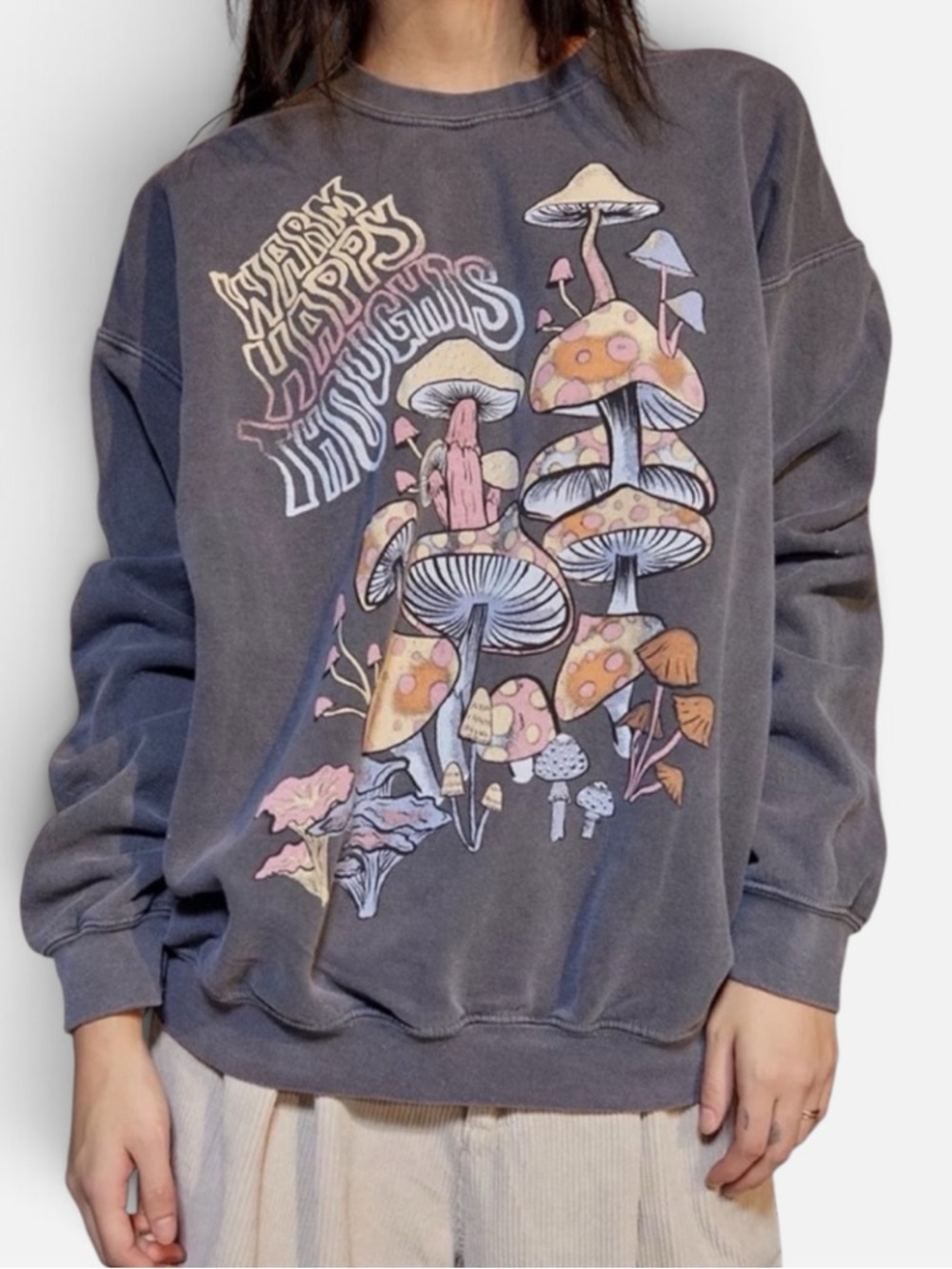Project Social T ♥️ Urban Outfitters Warm Happy Thoughts Sweatshirt